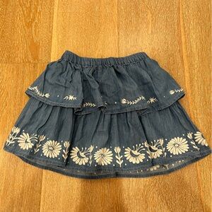 Girls Crewcuts tiered skirt